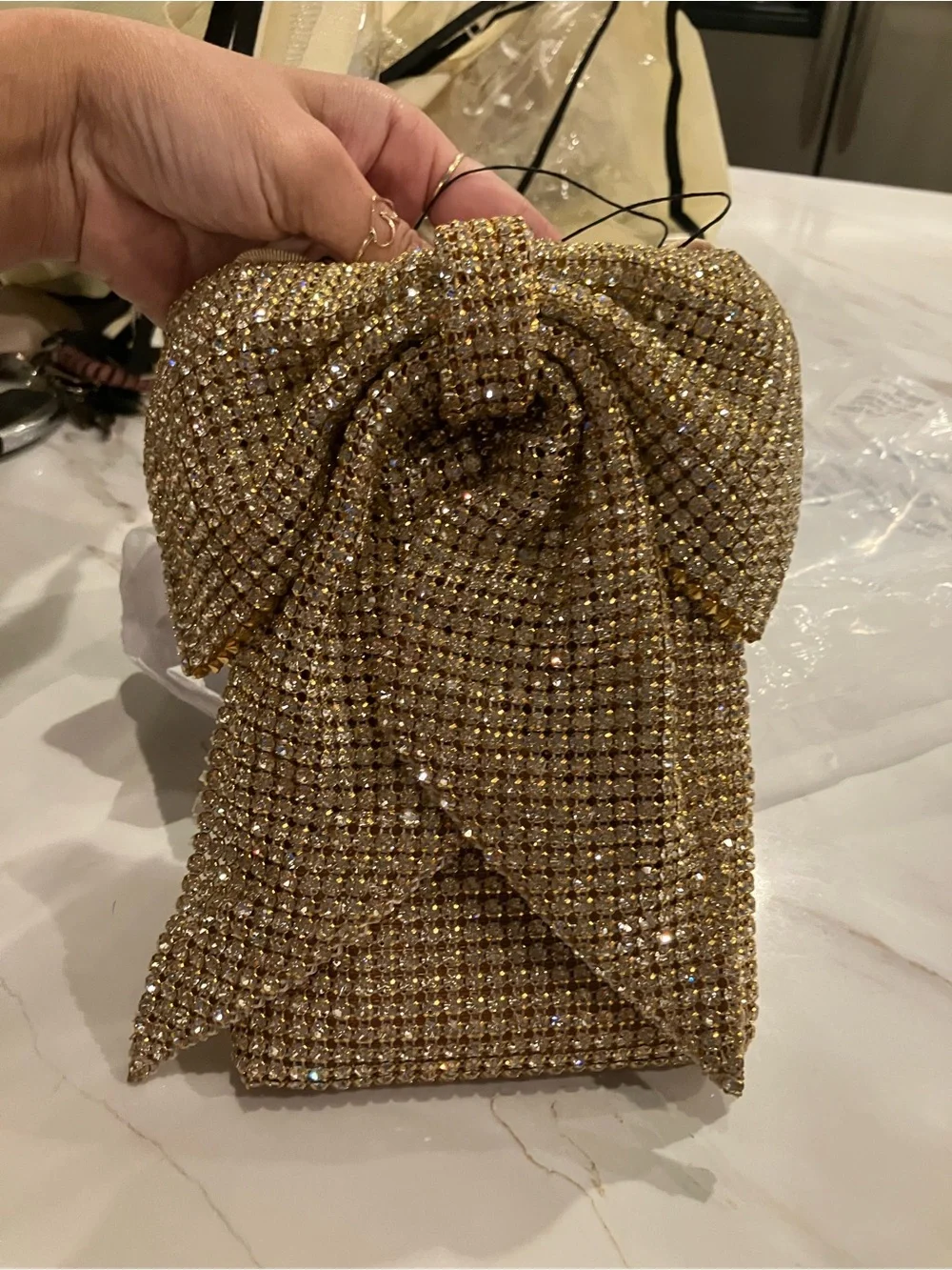 Loeffler Randall Oversized Bow Crossbody - Picture 5 of 9